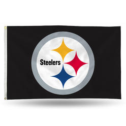 Rico NFL Pittsburgh Steelers 3' X 5' Banner Flag