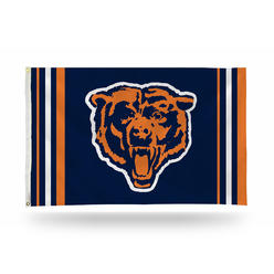 Rico Industries NFL Football Chicago Bears Retro 3' x 5' Banner Flag