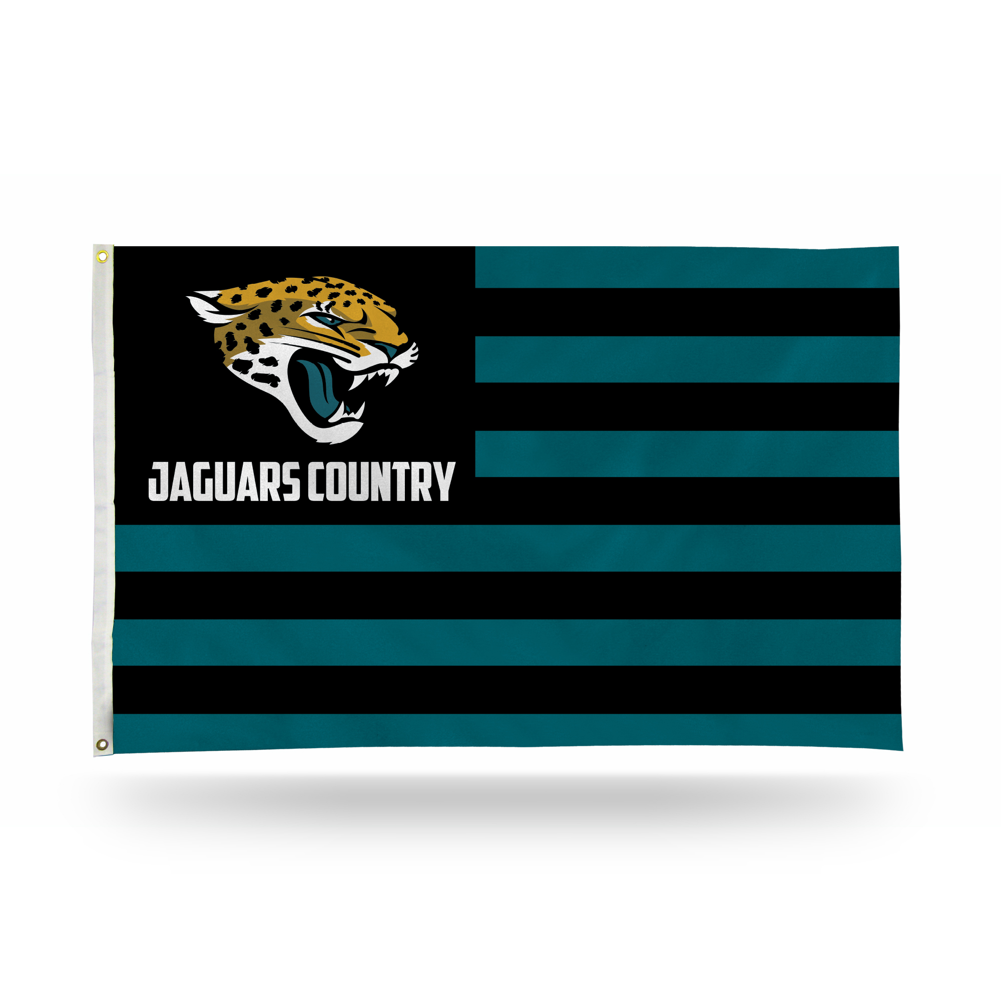 Rico Industries NFL Football Jacksonville Jaguars Country 3' x 5' Banner Flag