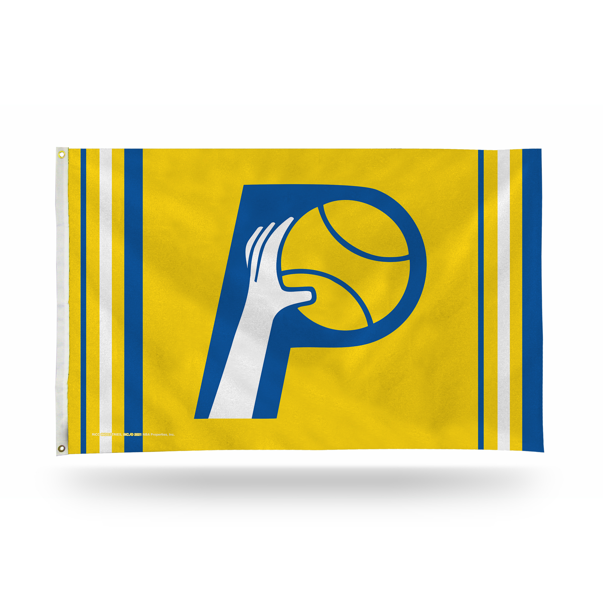 Rico Industries NBA Basketball Indiana Pacers Retro 3' x 5' Banner Flag