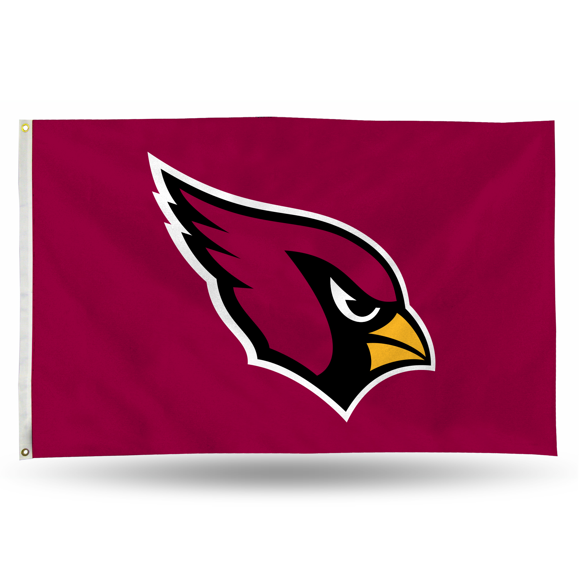 Rico 3' x 5' Red and Black NFL Arizona Cardinals Rectangular Banner Flag