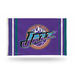 Rico Industries NBA Basketball Utah Jazz Retro 3' x 5' Banner Flag