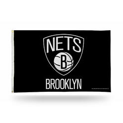 Rico Industries NBA Basketball Brooklyn Nets Standard 3' x 5' Banner Flag