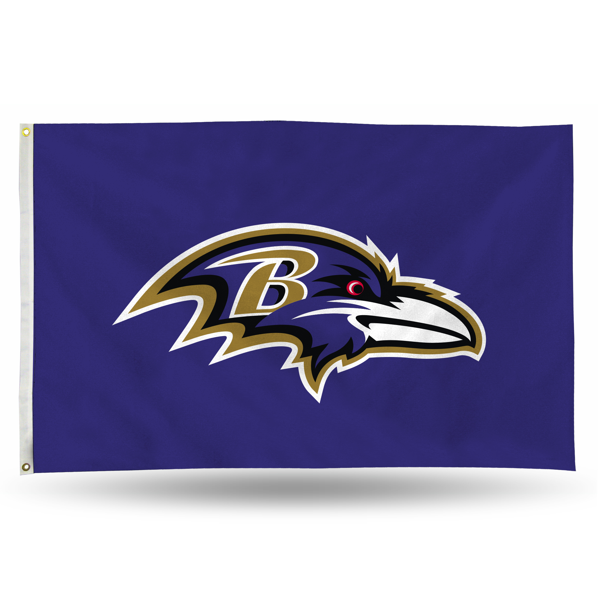 Rico Industries NFL Football Baltimore Ravens Standard 3' x 5' Banner Flag