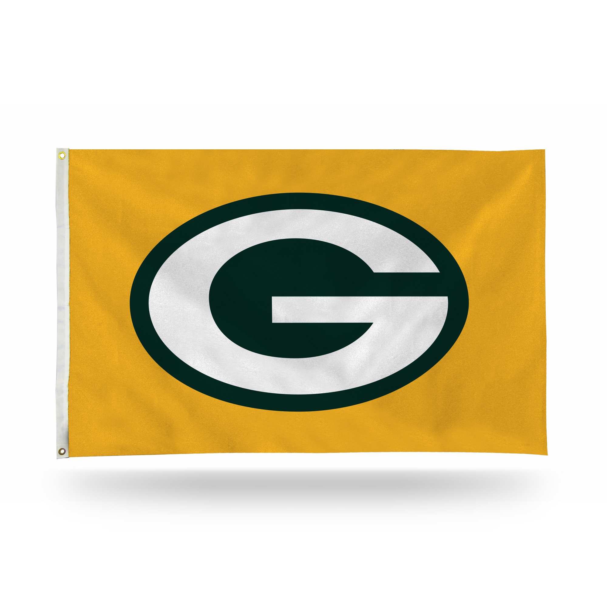 Rico Industries NFL Football Green Bay Packers Yellow 3' x 5' Banner Flag