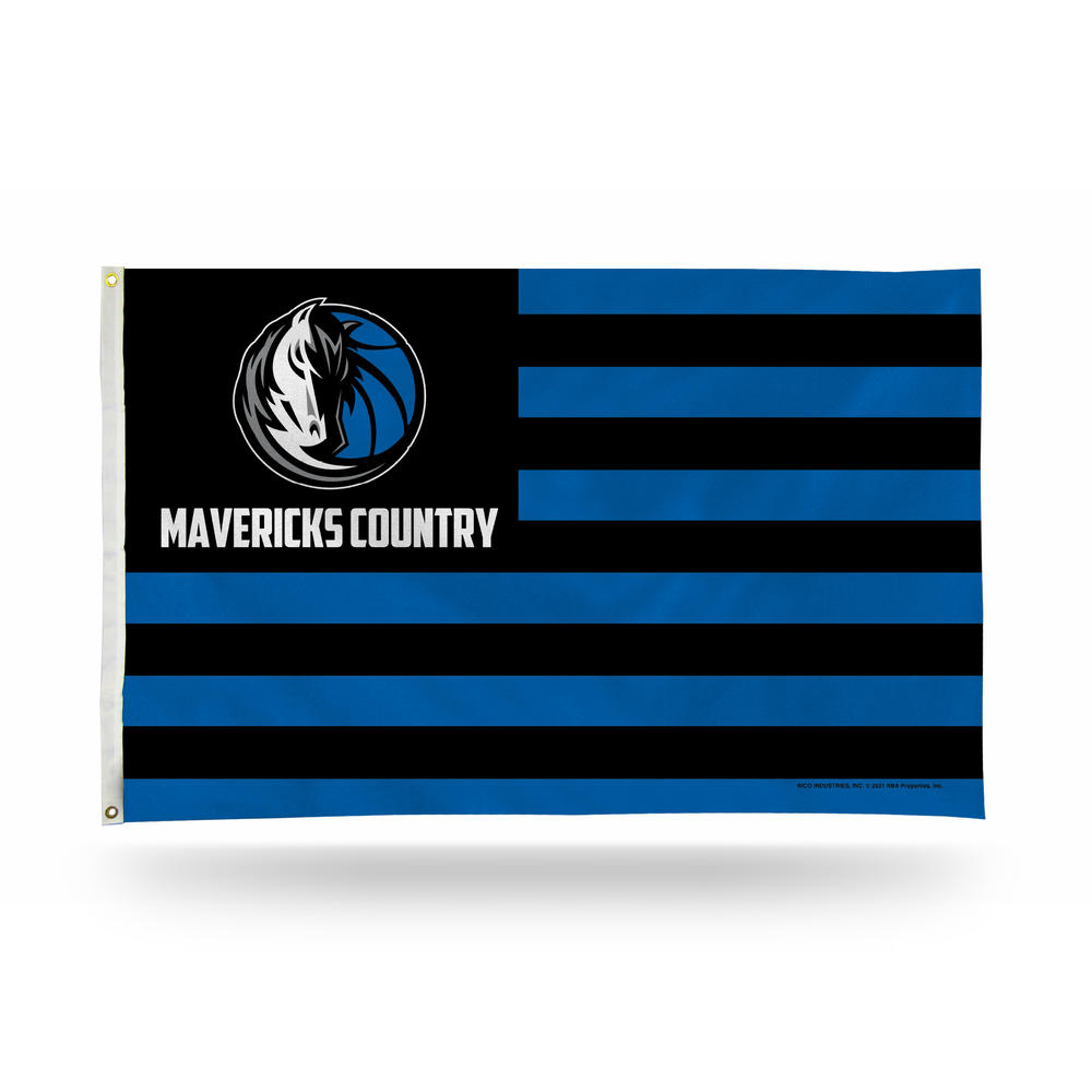 Rico Industries NBA Basketball Dallas Mavericks Country 3' x 5' Banner Flag