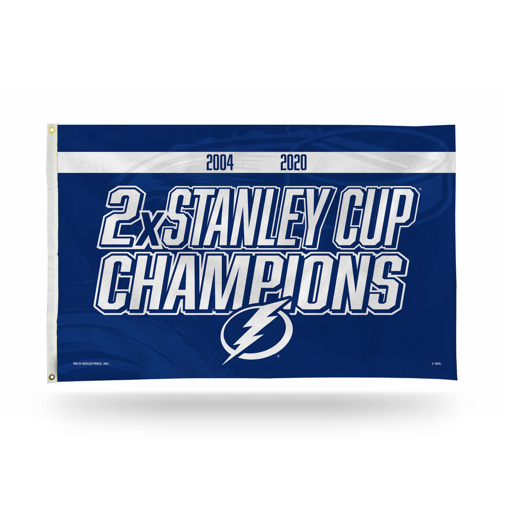 Rico Industries NHL Hockey Tampa Bay Lightning Exclusive 3' x 5' Banner Flag