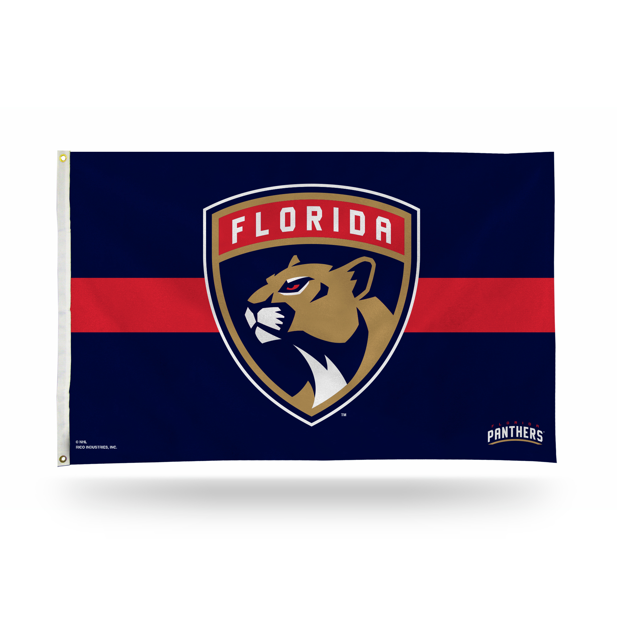 Rico NHL Rico Industries Florida Panthers Red-Stripe 3' x 5' Banner Flag