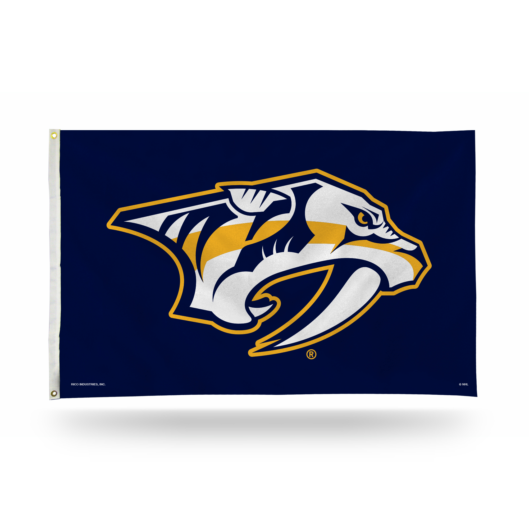 Rico Industries NHL Hockey Nashville Predators Standard 3' x 5' Banner Flag