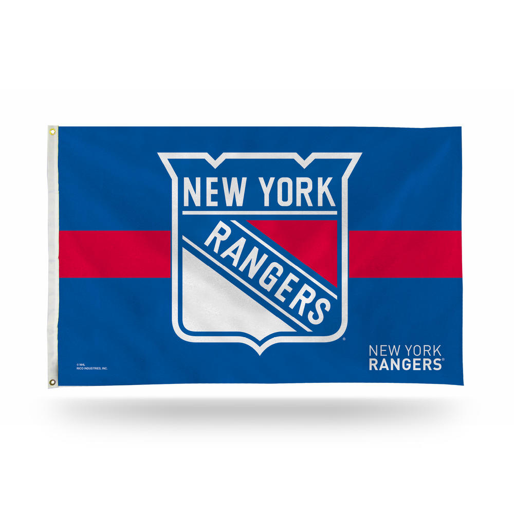 Rico NHL Rico Industries New York Rangers Red-Stripe 3' x 5' Banner Flag