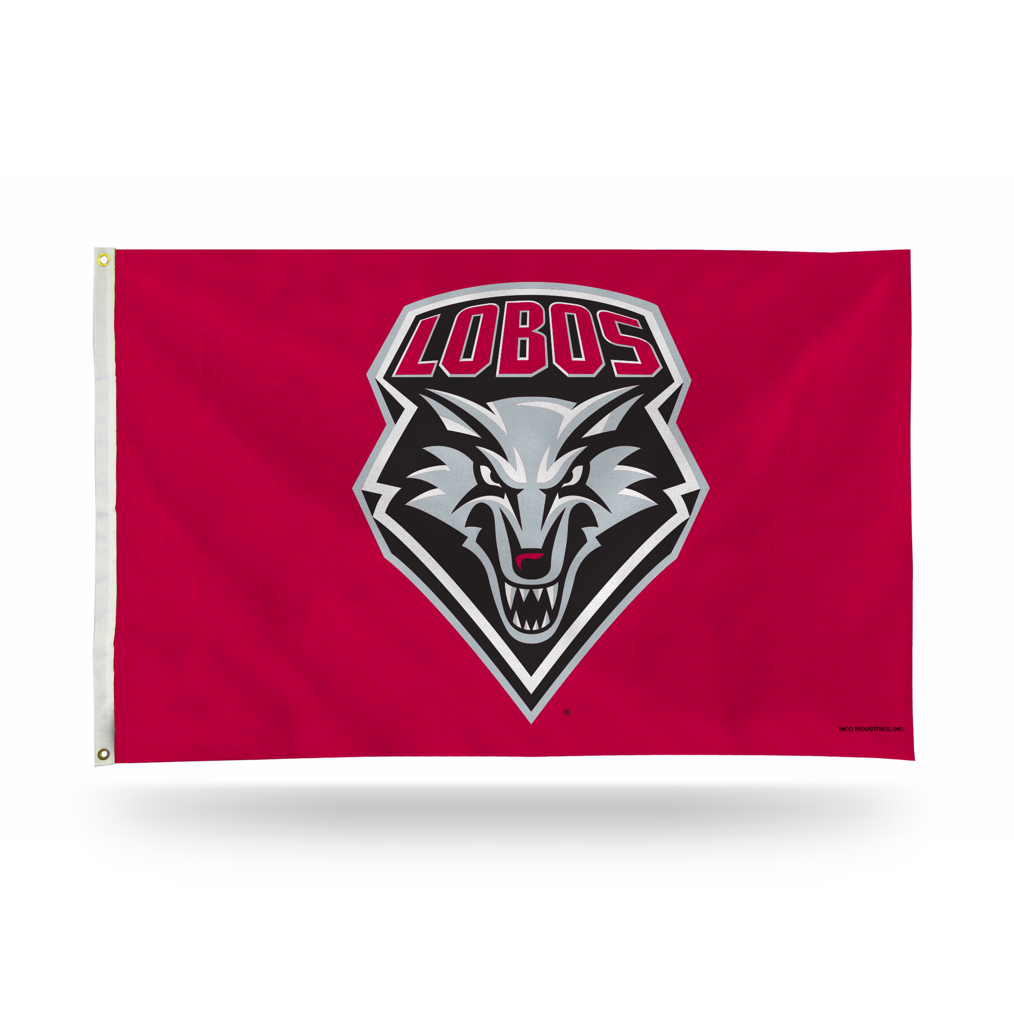 Rico Industries NCAA  New Mexico Lobos Standard 3' x 5' Banner Flag