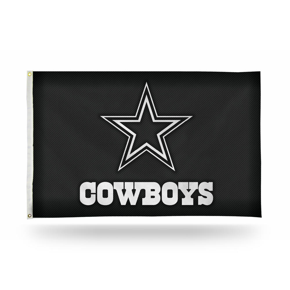 Rico Industries NFL Football Dallas Cowboys Carbon Fiber 3' x 5' Banner Flag