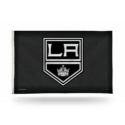 Rico Industries NHL Hockey Los Angeles Kings Carbon Fiber 3' x 5' Banner Flag