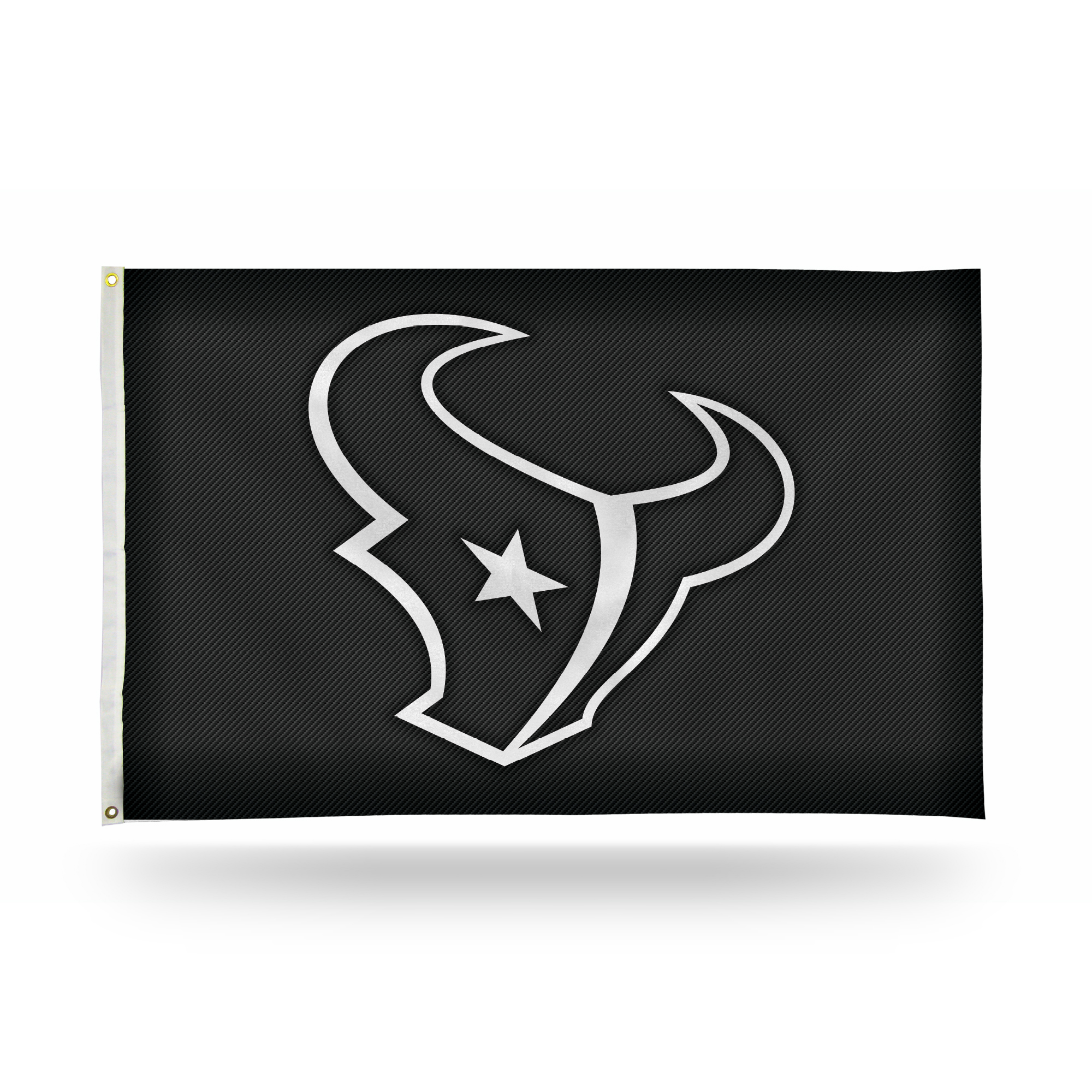 Rico Industries NFL Football Houston Texans Carbon Fiber 3' x 5' Banner Flag