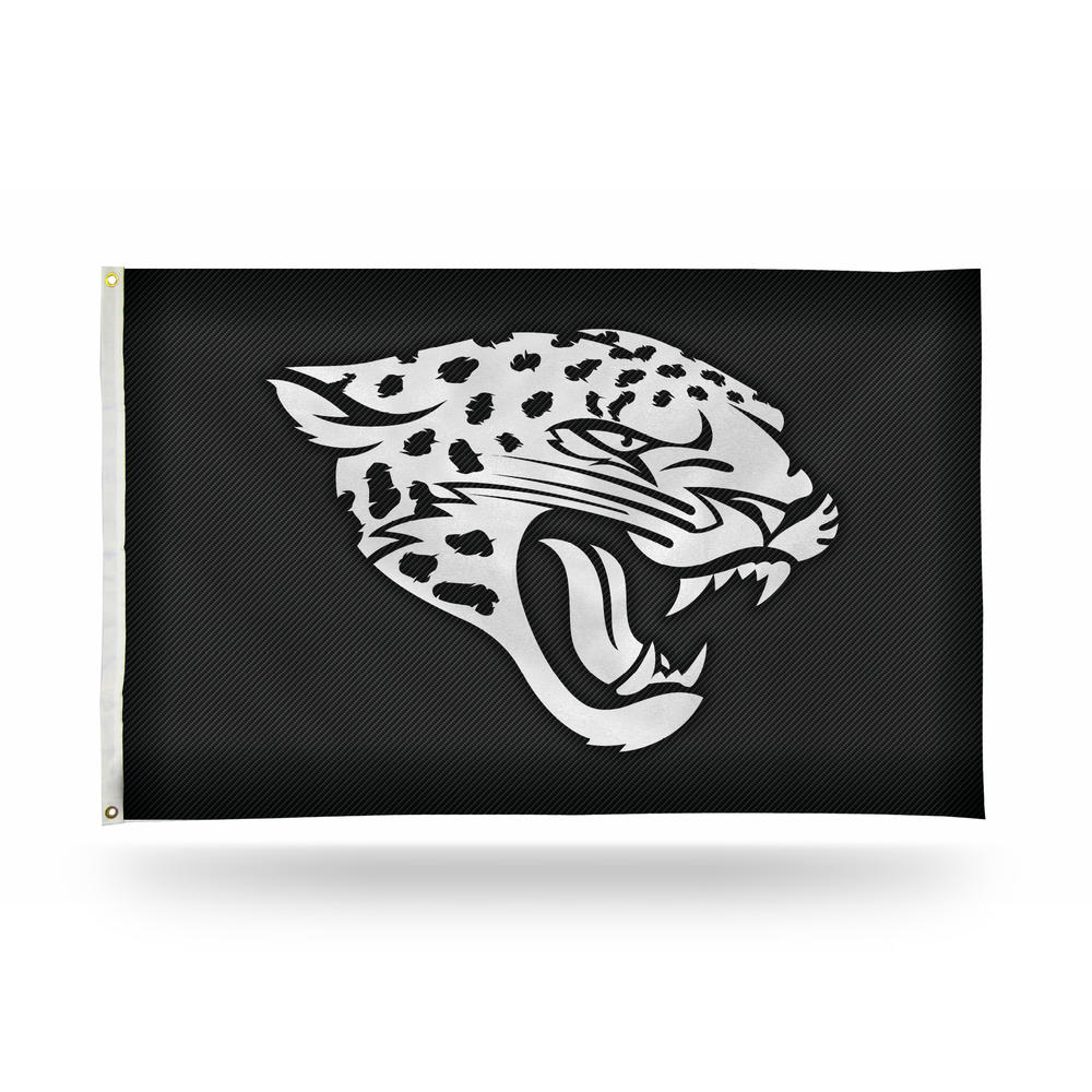 Rico Industries NFL Football Jacksonville Jaguars Carbon Fiber 3' x 5' Banner Flag