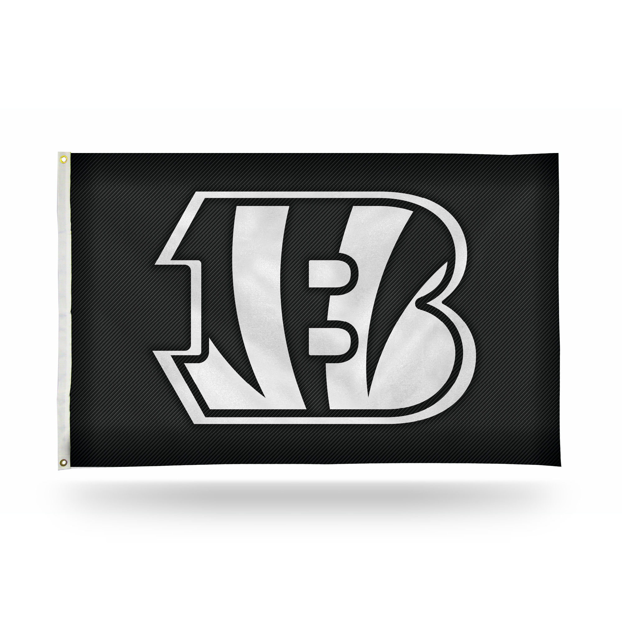 Rico Industries NFL Football Cincinnati Bengals Carbon Fiber 3' x 5' Banner Flag