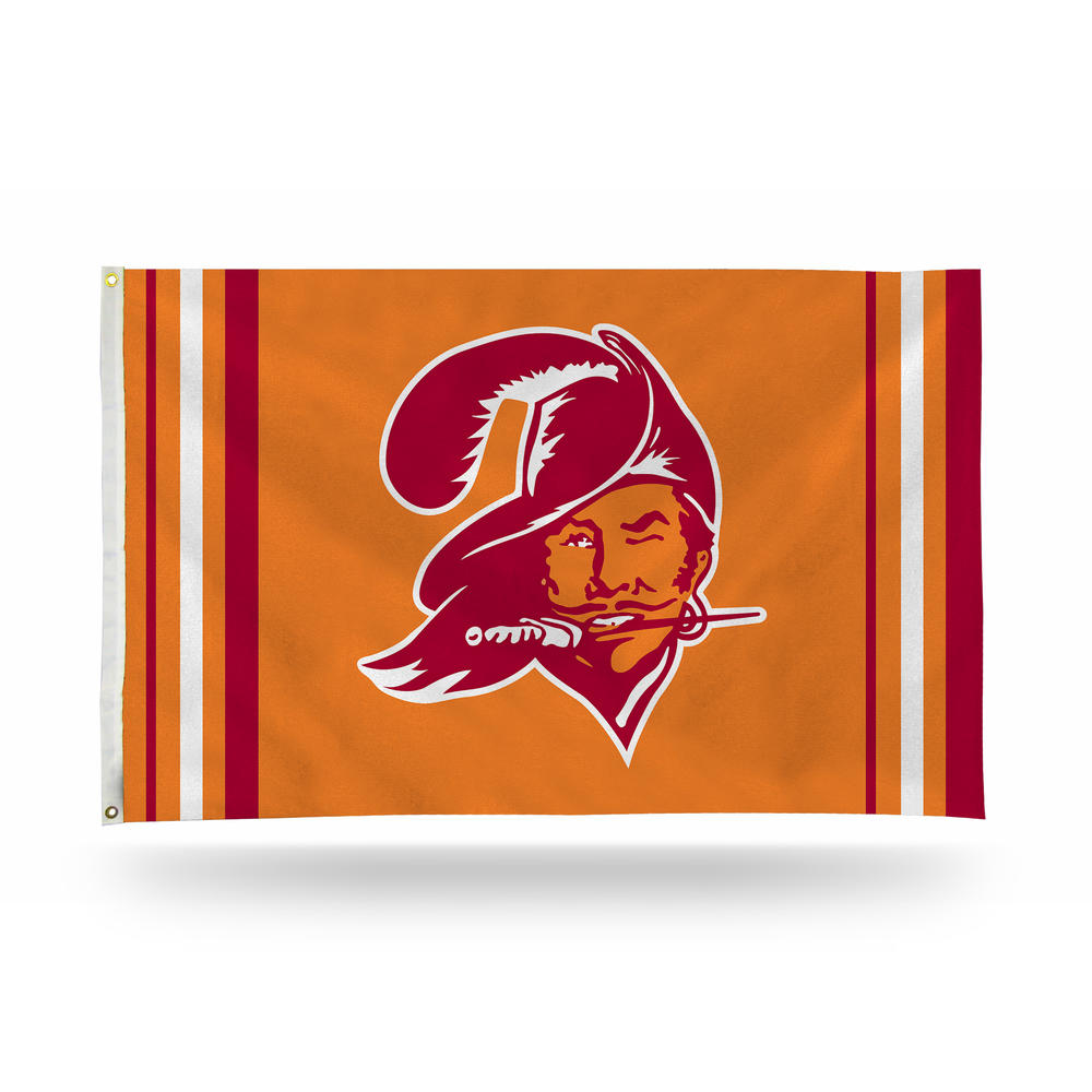 Rico Industries NFL Football Tampa Bay Buccaneers Retro 3' x 5' Banner Flag