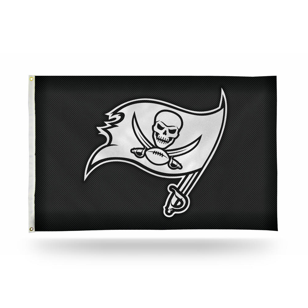 Rico Industries NFL Football Tampa Bay Buccaneers Carbon Fiber 3' x 5' Banner Flag