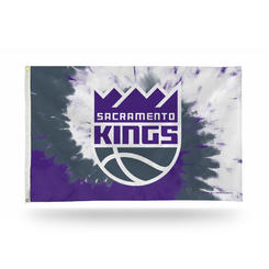Rico Industries NBA Basketball Sacramento Kings Tie-Dye 3' x 5' Banner Flag
