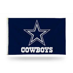 Rico Industries NFL Football Dallas Cowboys Navy&Star 3' x 5' Banner Flag
