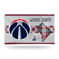 Rico Industries NBA Basketball Washington Wizards This is Wizards Country 3' x 5' Banner Flag
