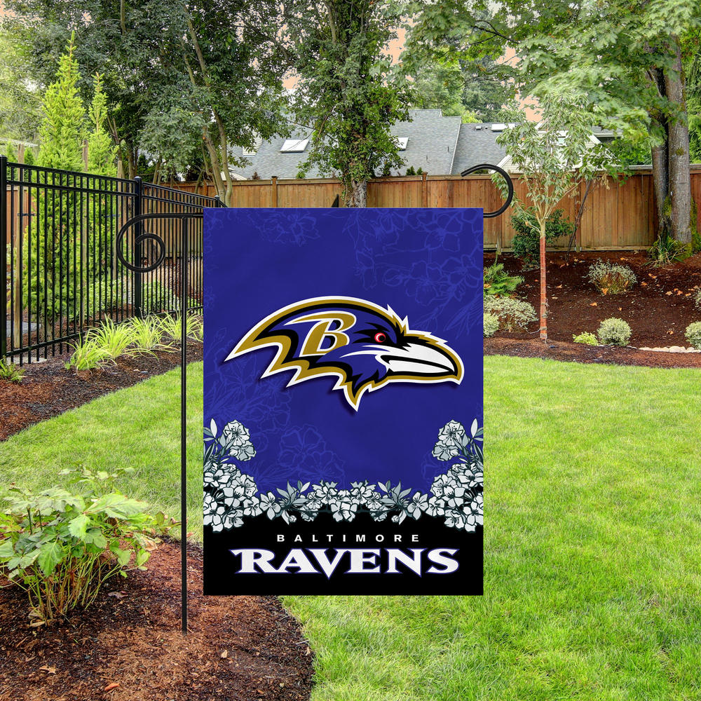 Rico Industries NFL Football Baltimore Ravens Primary Double Sided Garden Flag