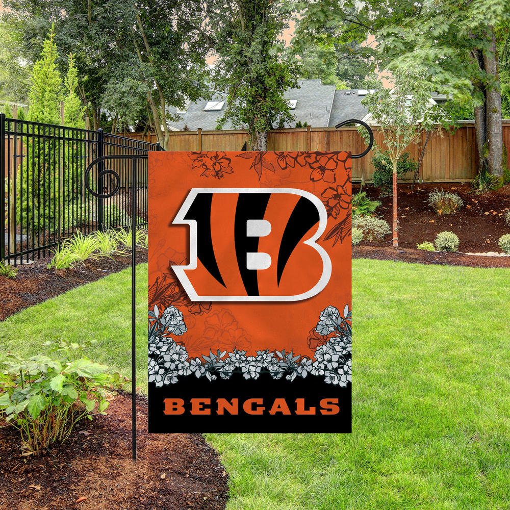 Rico Industries NFL Football Cincinnati Bengals Primary Double Sided Garden Flag