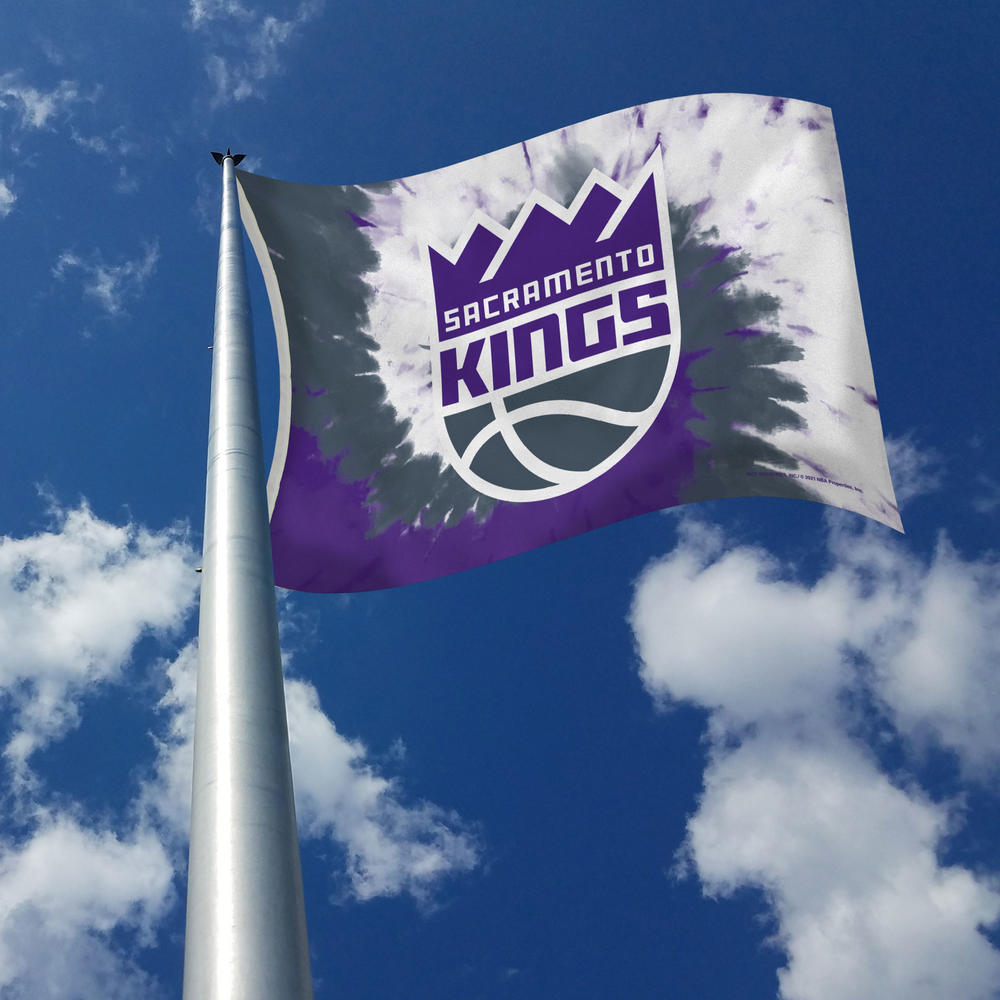 Rico Industries NBA Basketball Sacramento Kings Tie-Dye 3' x 5' Banner Flag