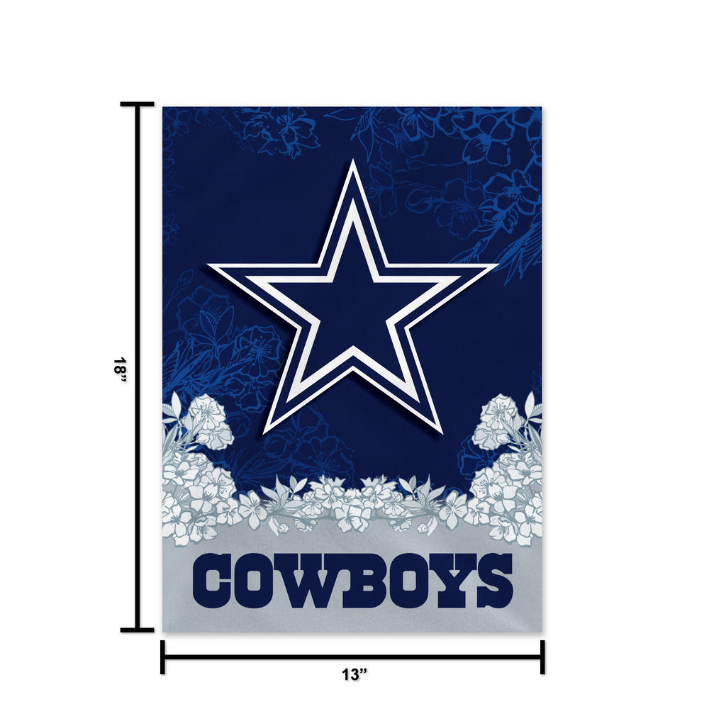 Rico Industries NFL Football Dallas Cowboys Primary Double Sided Garden Flag
