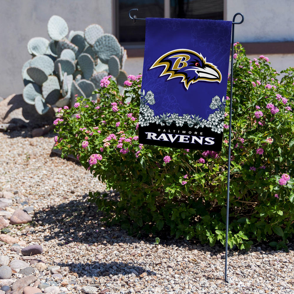 Rico Industries NFL Football Baltimore Ravens Primary Double Sided Garden Flag