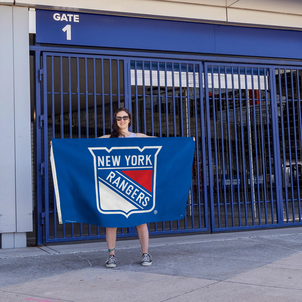 Rico Industries NHL Hockey New York Rangers Standard 3' x 5' Banner Flag
