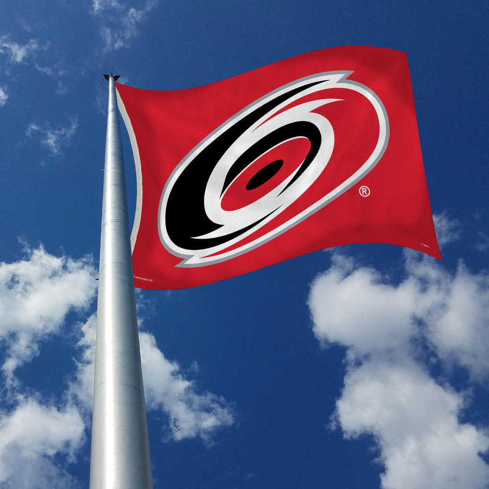 Rico Industries NHL Hockey Carolina Hurricanes Standard 3' x 5' Banner Flag