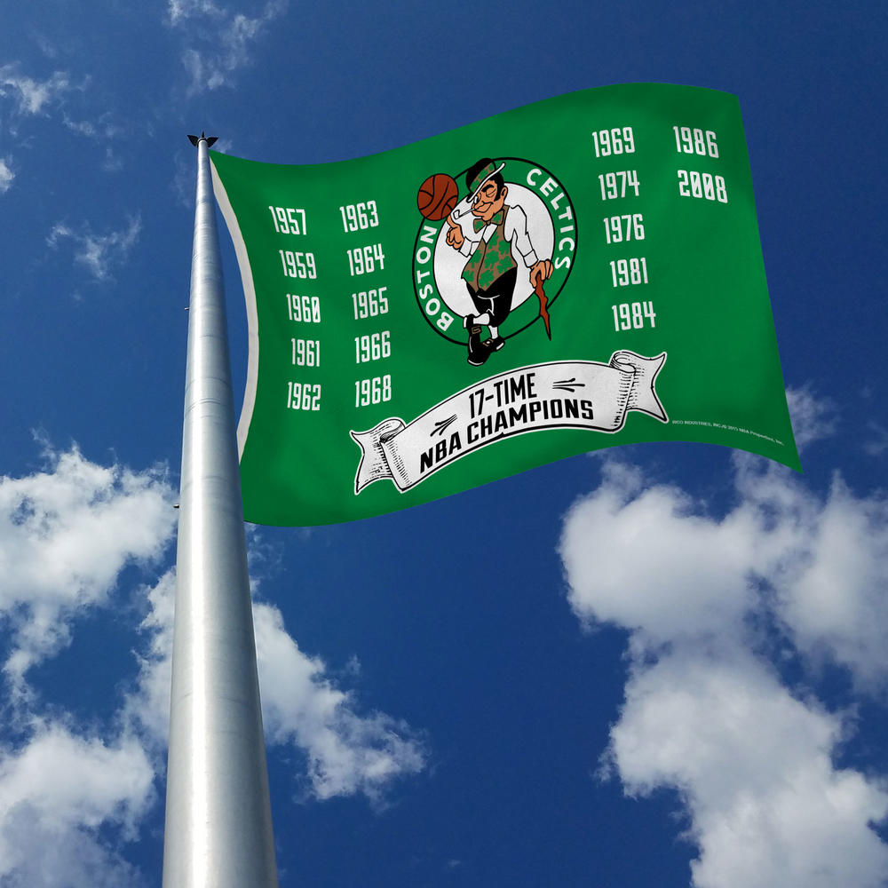 Rico Industries NBA Basketball Boston Celtics Multi Champ 3' x 5' Banner Flag
