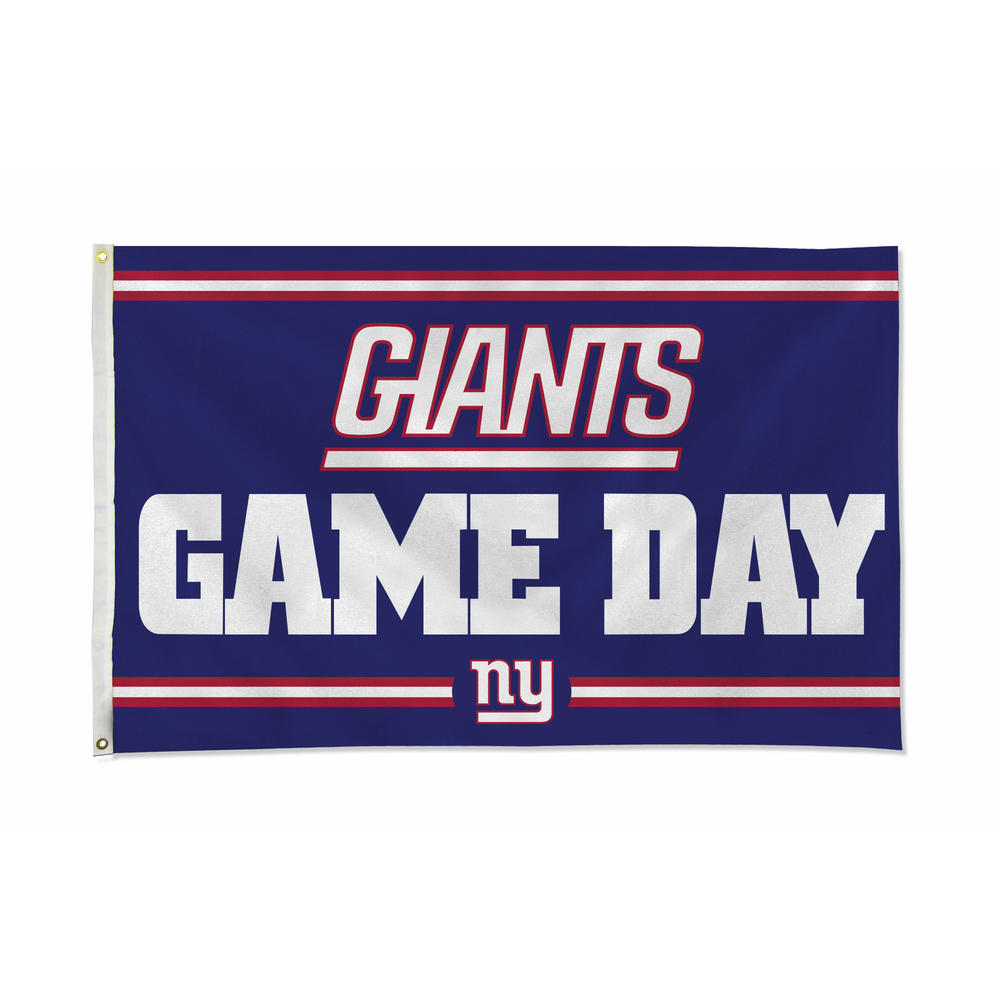 Rico Industries NFL Football New York Giants Game Day 3' x 5' Banner Flag
