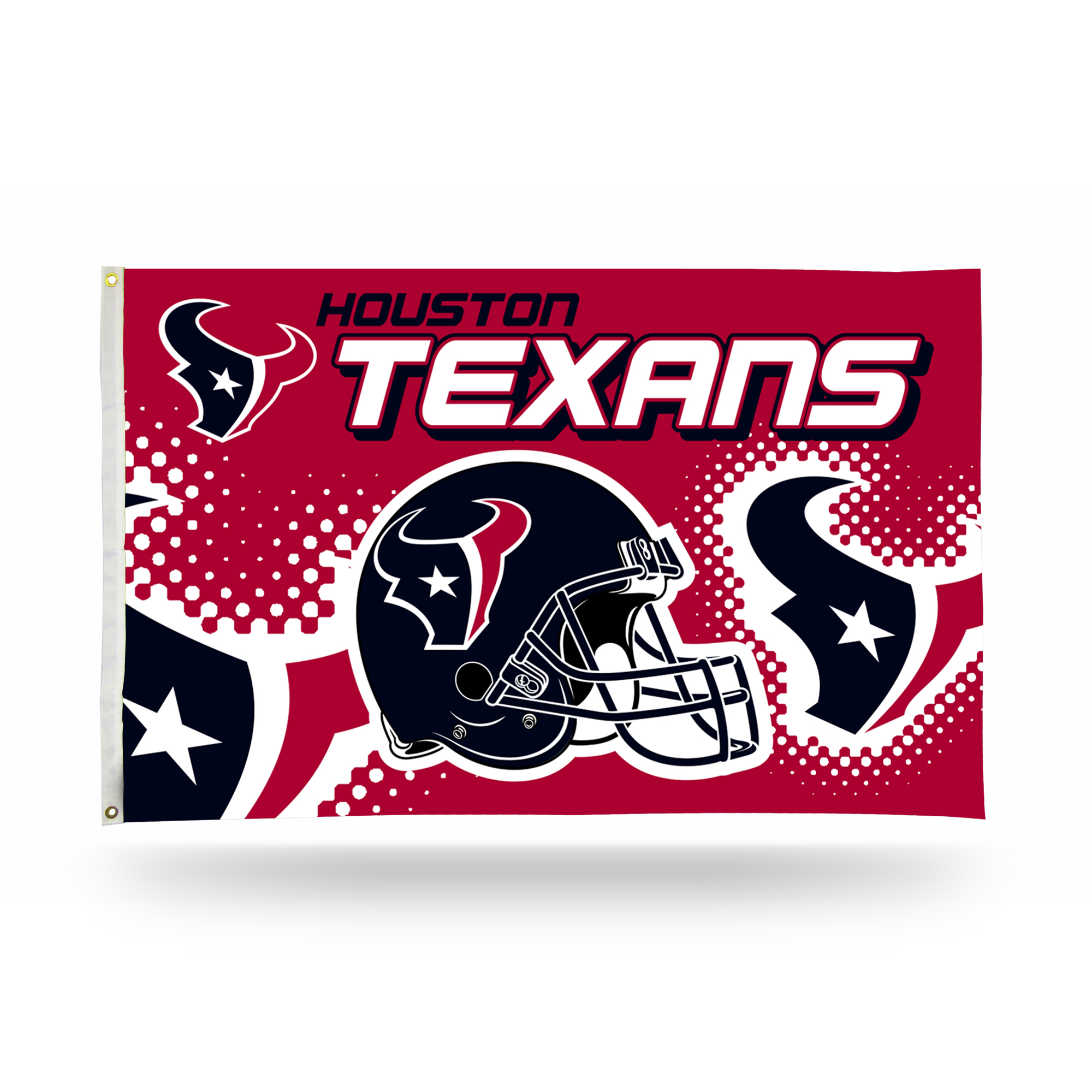 Rico NFL Rico Industries Houston Texans Helmet 3' x 5' Banner Flag