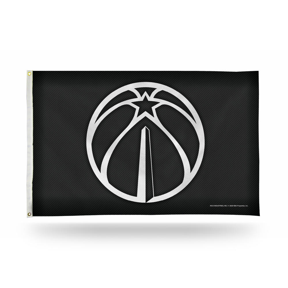Rico NBA Rico Industries Washington Wizards Carbon Fiber 3' x 5' Banner Flag