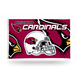 Rico NFL Rico Industries Arizona Cardinals Helmet 3' x 5' Banner Flag