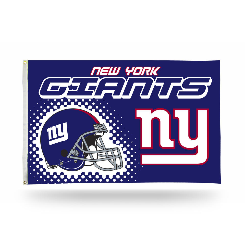 Rico NFL Rico Industries New York Giants Helmet 3' x 5' Banner Flag