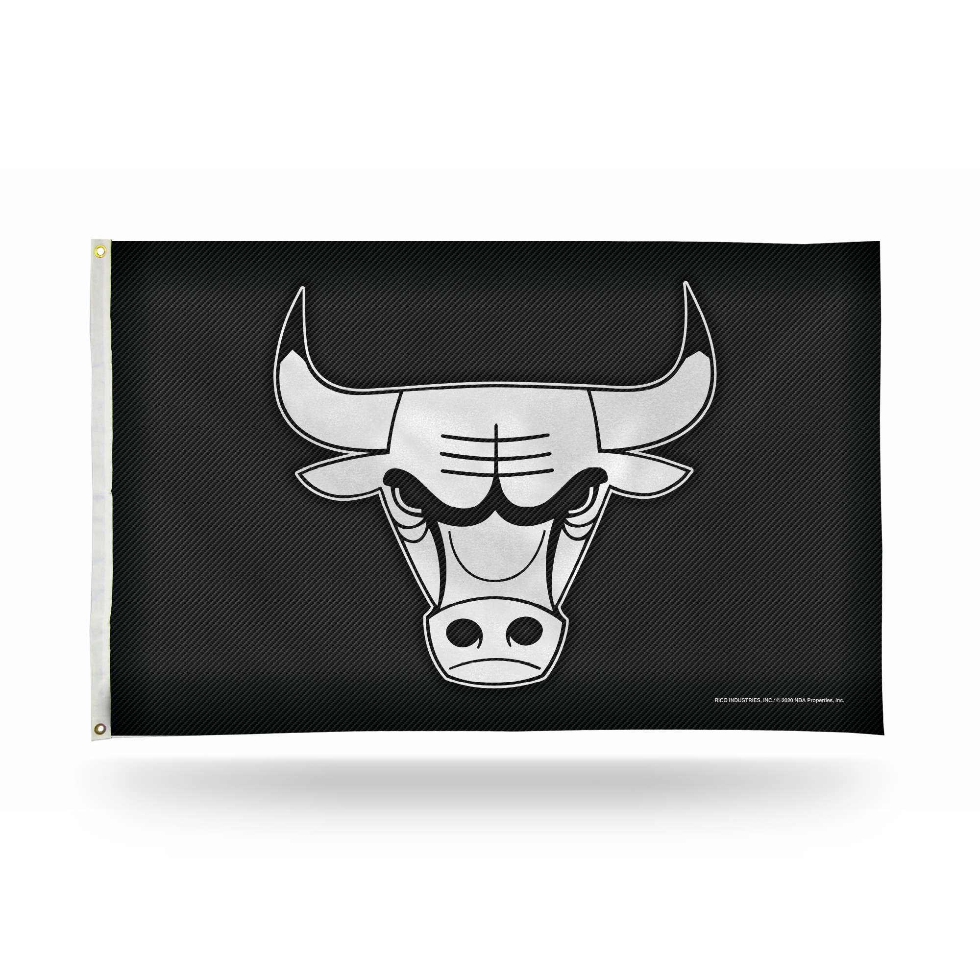 Rico NBA Rico Industries Chicago Bulls Carbon Fiber 3' x 5' Banner Flag