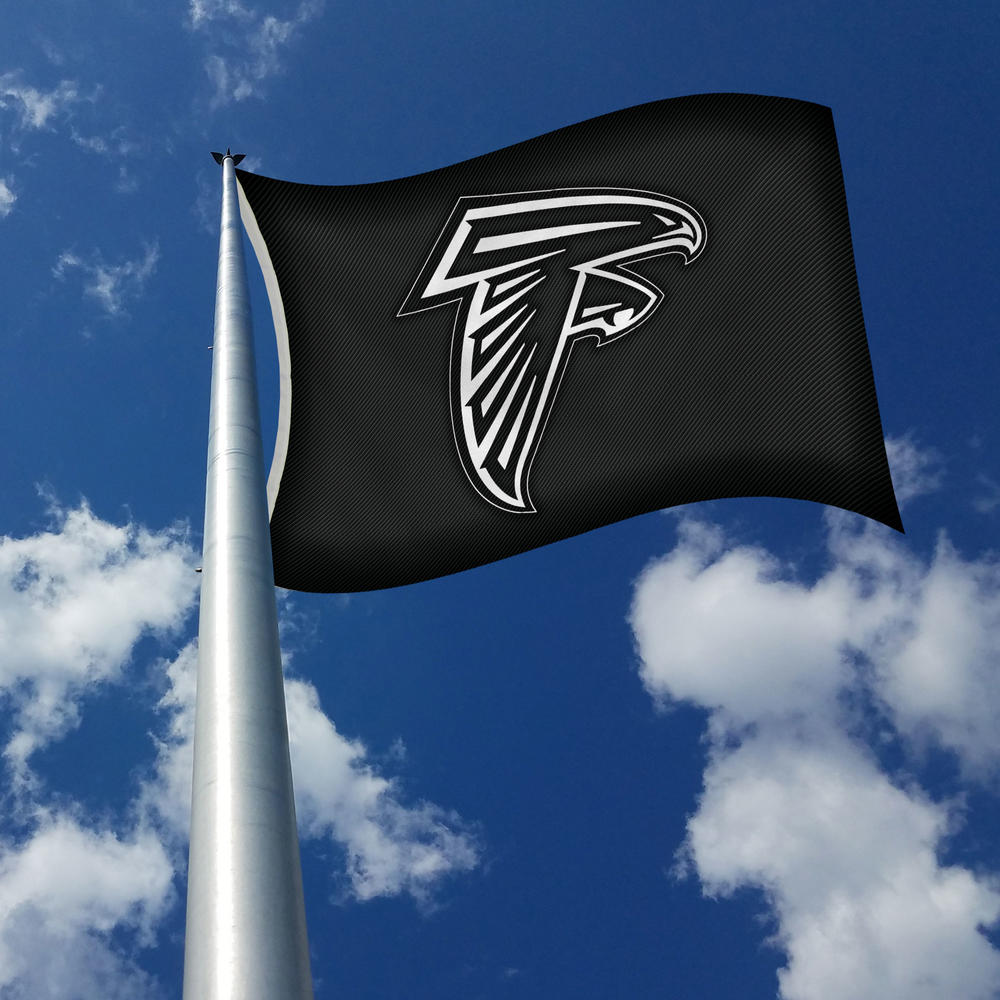 Rico Industries NFL Football Atlanta Falcons Carbon Fiber 3' x 5' Banner Flag