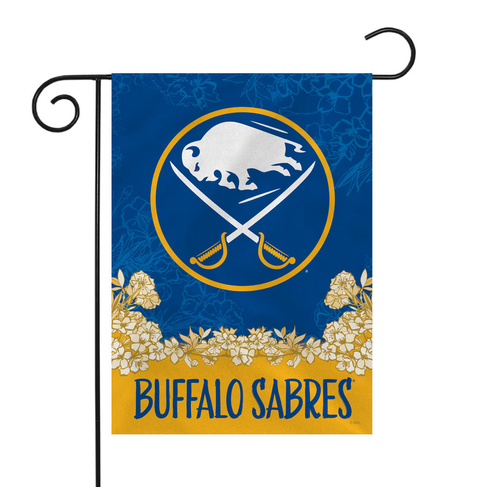 Rico NHL Hockey Buffalo Sabres Primary Double Sided Garden Flag