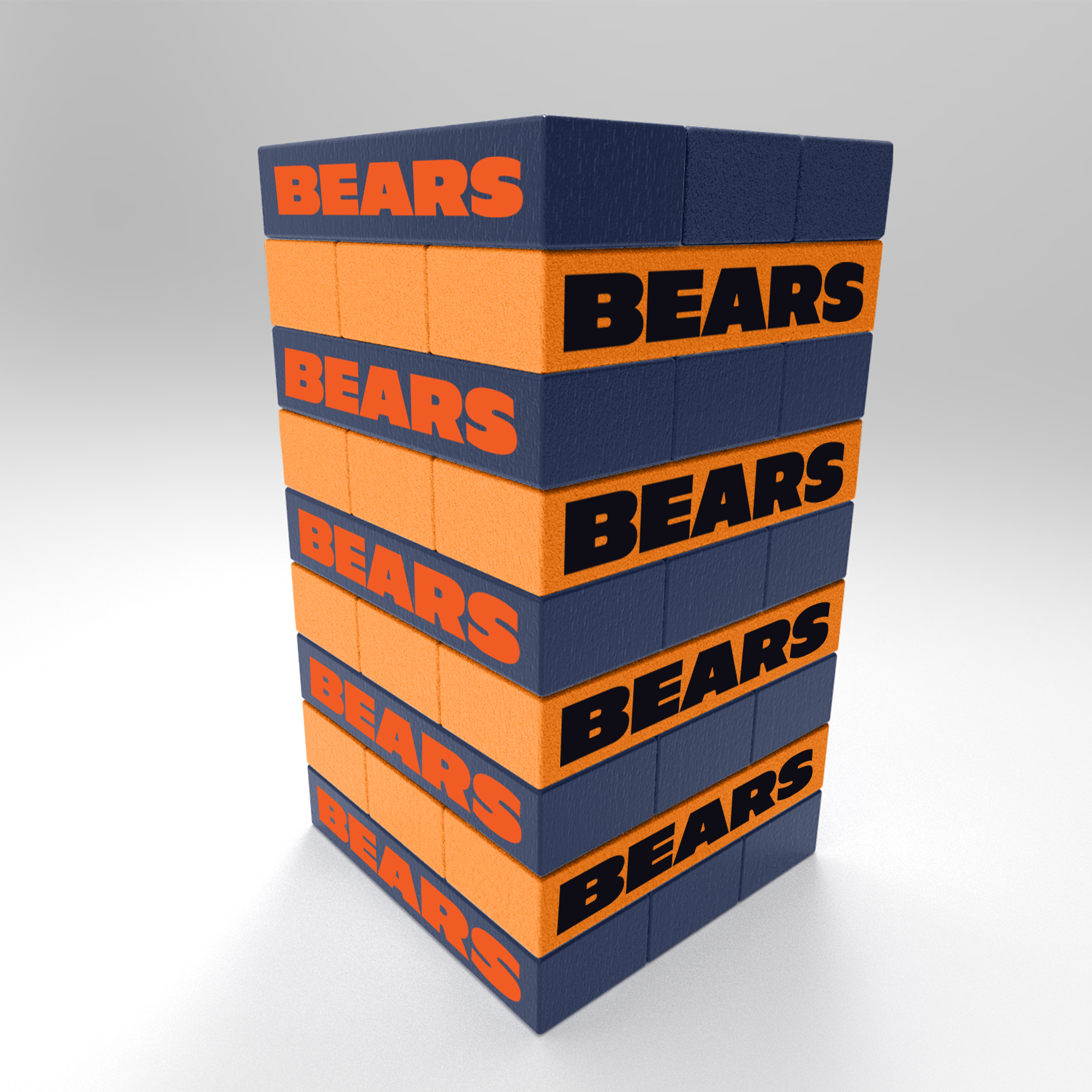 Rico Industries NFL Football Chicago Bears  Mini Travel Team Tower