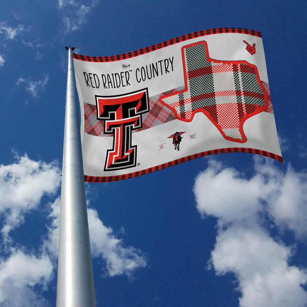 Rico Industries NCAA  Texas Tech Red Raiders This is Red Raider Country 3' x 5' Banner Flag