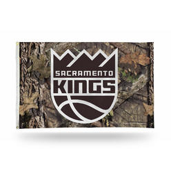 Rico Industries NBA Basketball Sacramento Kings Mossy Oak 3' x 5' Banner Flag