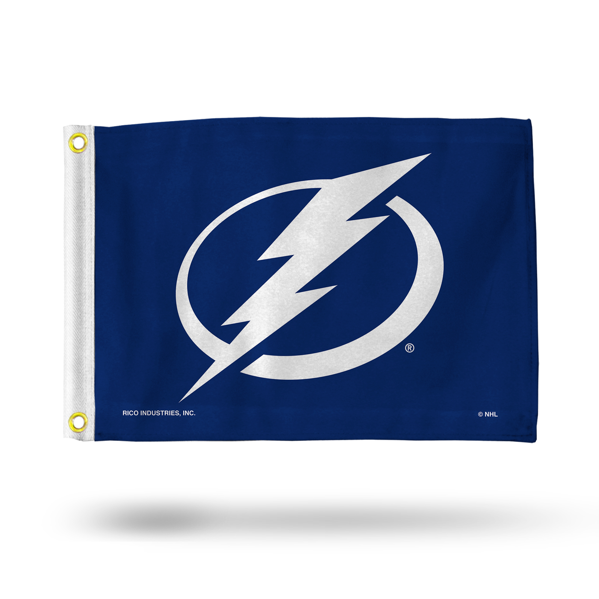 Rico Industries NHL Hockey Tampa Bay Lightning Primary Blue Double Sided Boat/Golf Cart Flag