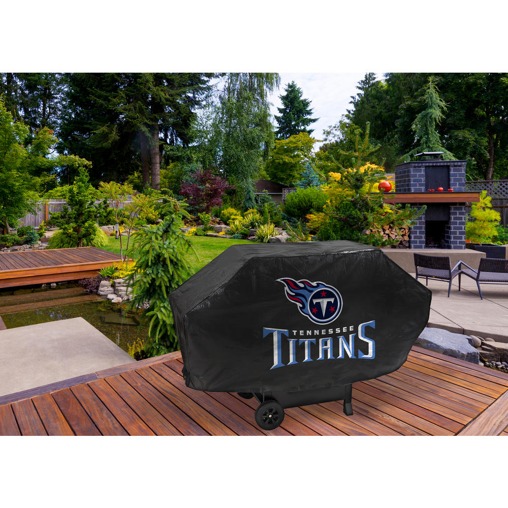 Rico Industries NFL Football Tennessee Titans  Deluxe Grill Cover