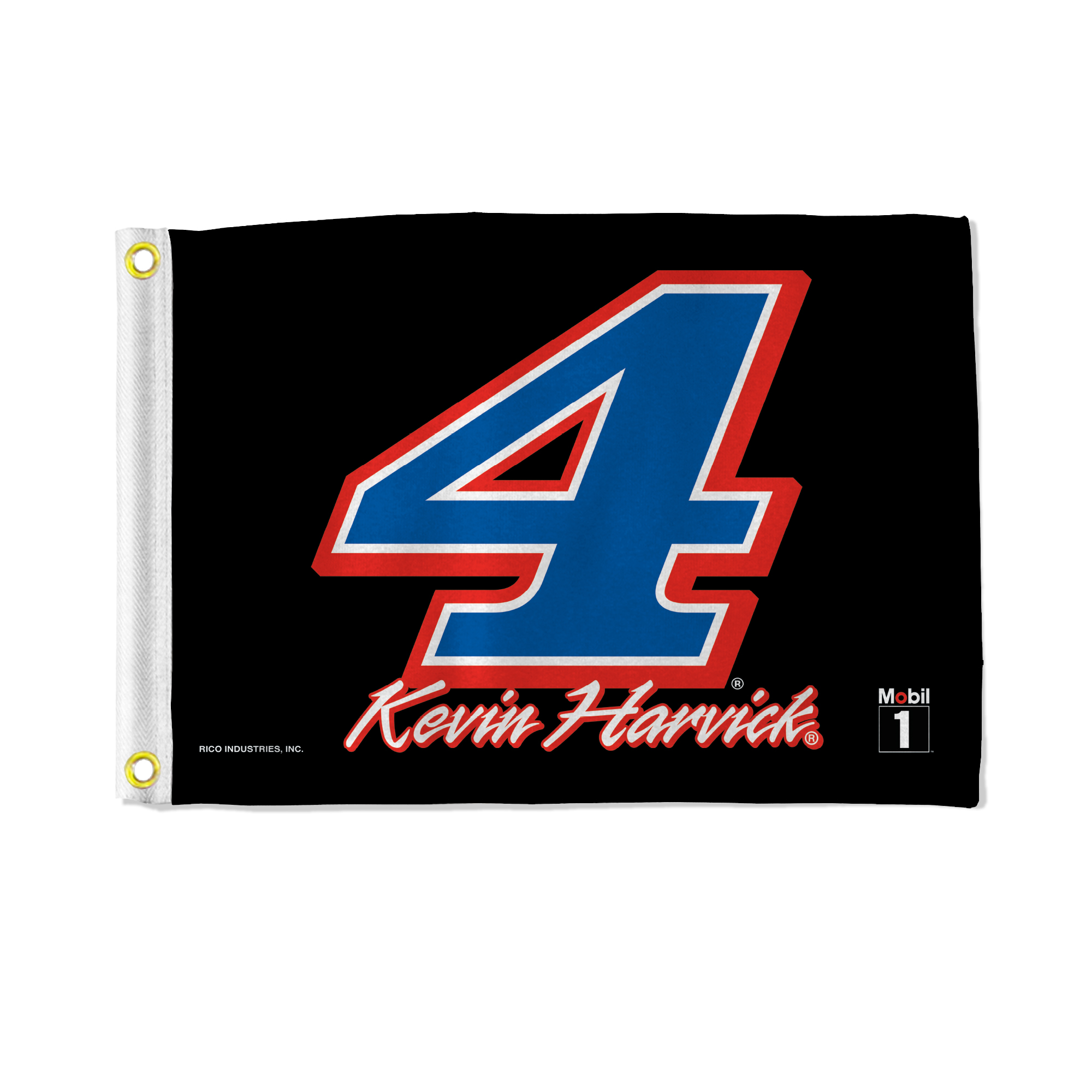 Rico Industries NASCAR Racing Kevin Harvick #4 Black 12" x 18" Boat Flag