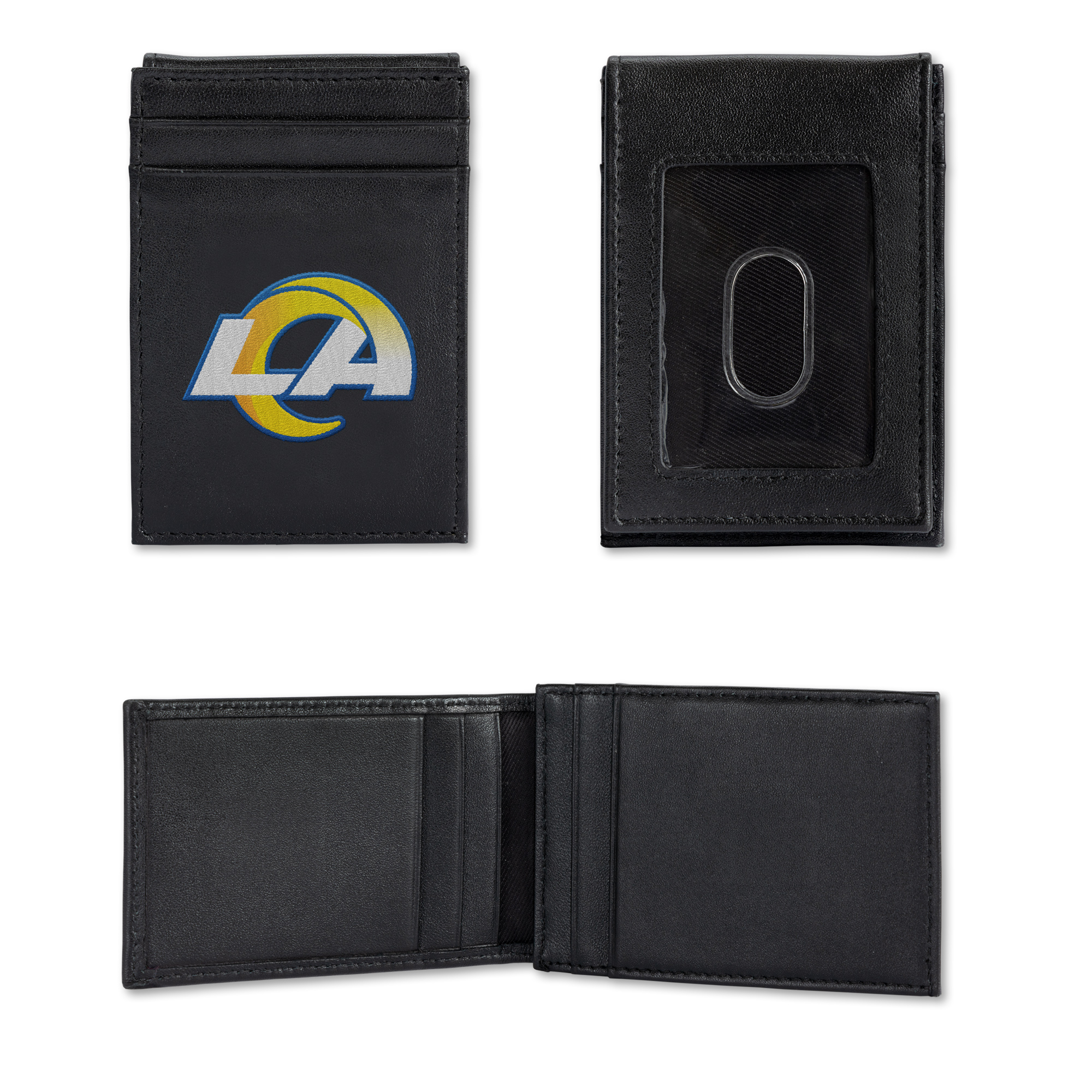 Rico NFL Rico Industries Los Angeles Rams  Embroidered Front Pocket Wallet