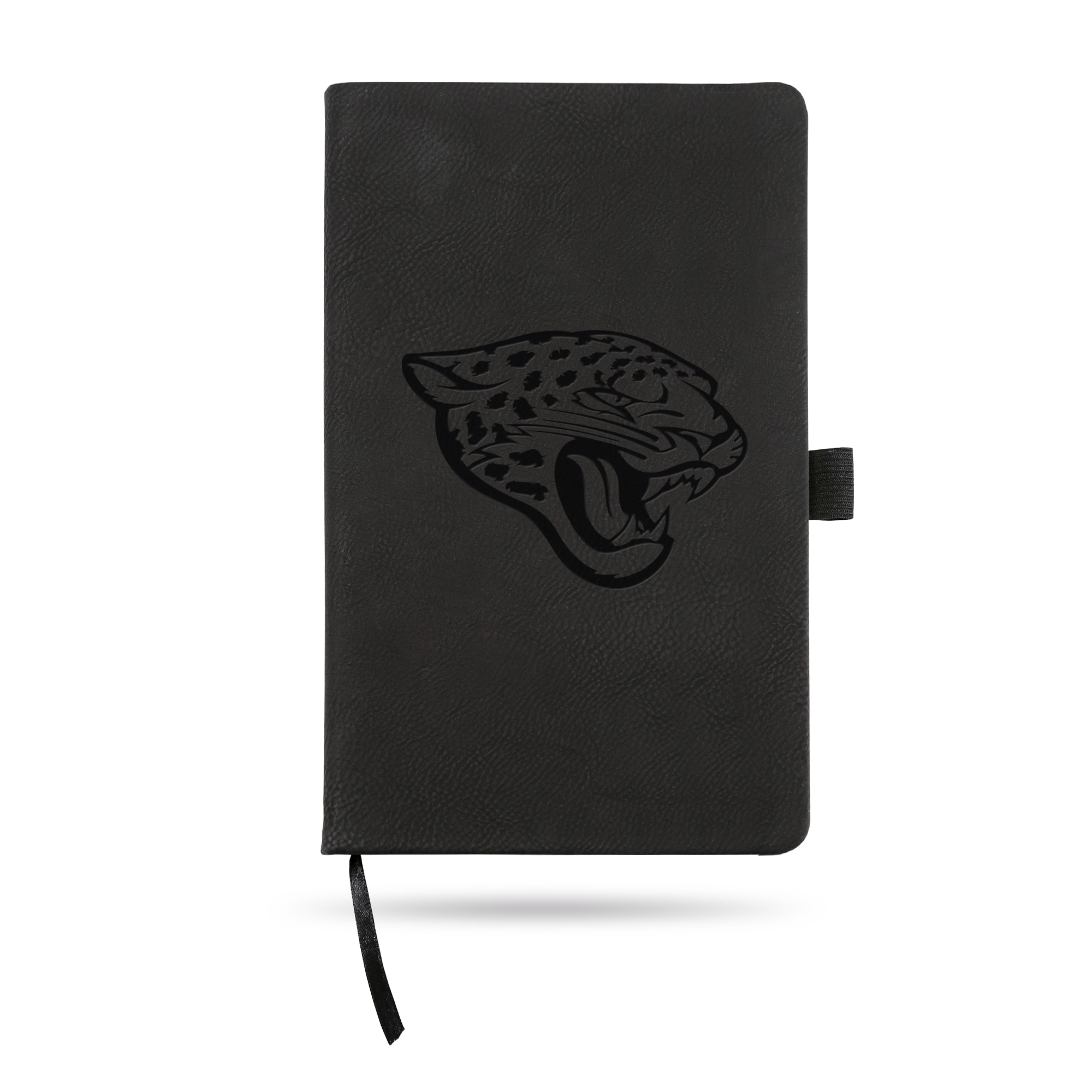 Rico Industries NFL Football Jacksonville Jaguars Black - Primary Laser Engraved Small Notepad