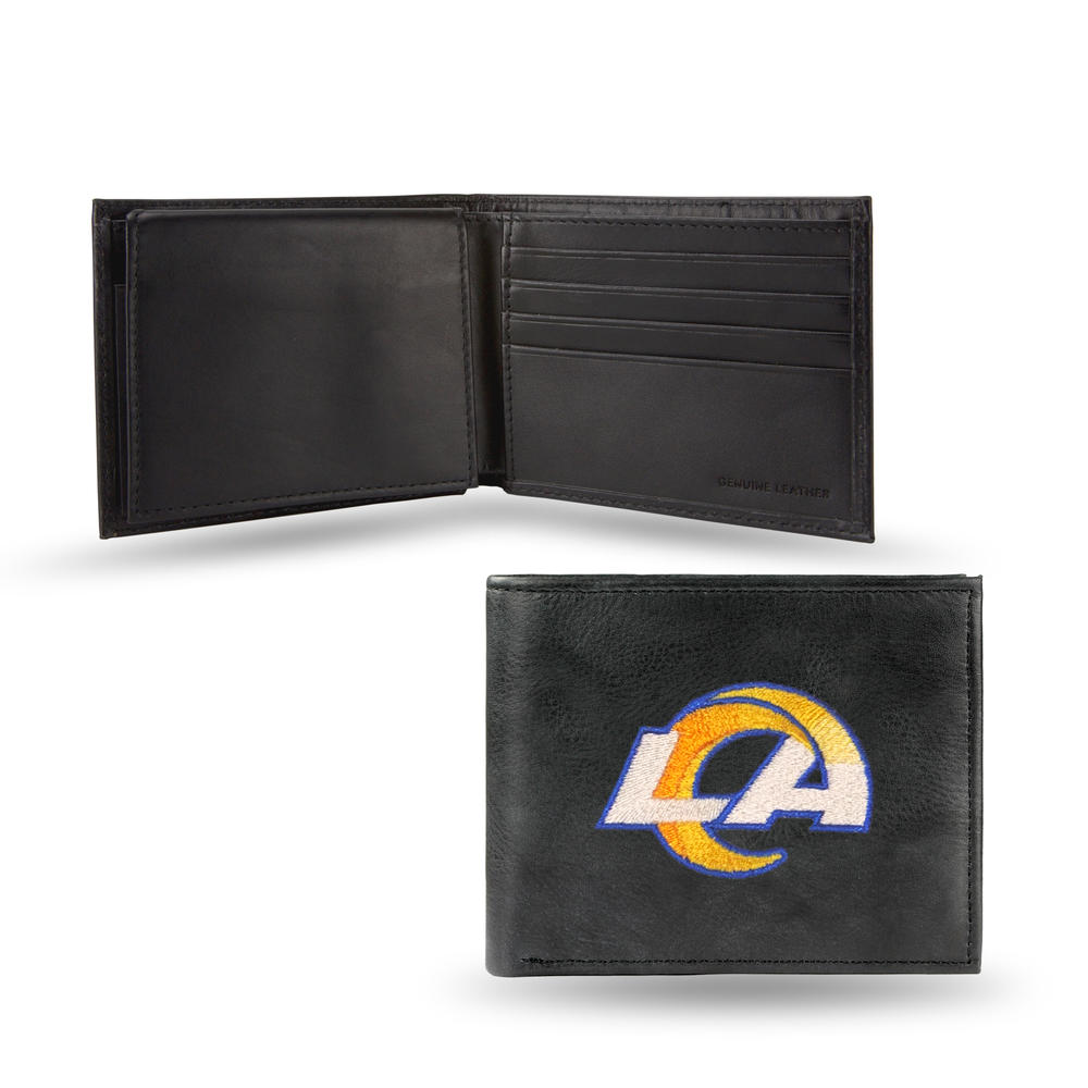 Rico NFL Rico Industries Los Angeles Rams  Embroidered Bill-fold Wallet